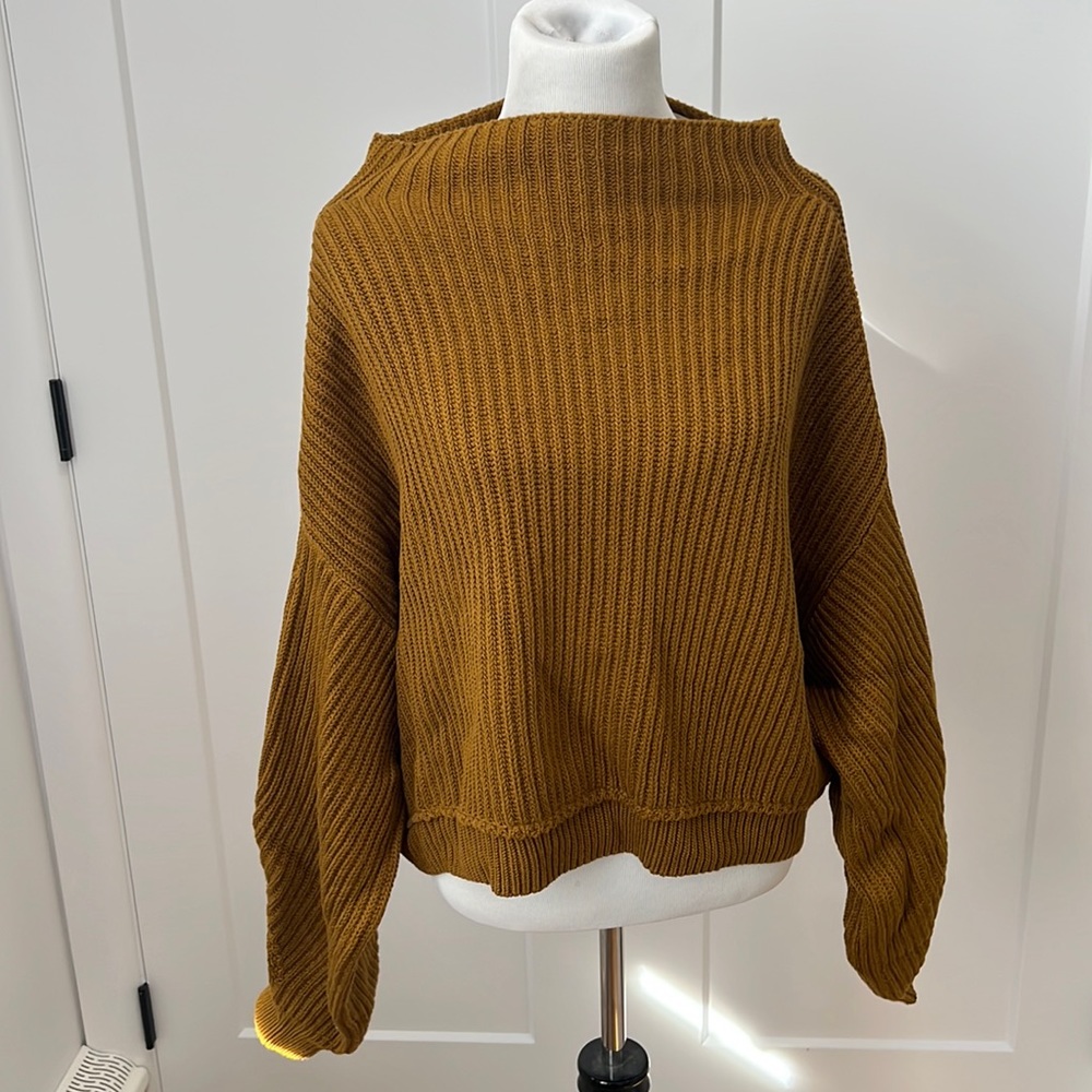 NWT Mustard Free People Sweater
